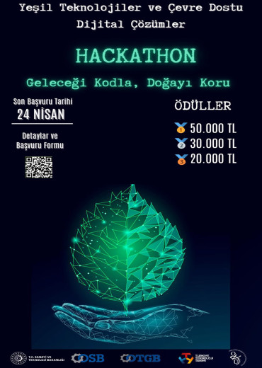 Yeşil Teknolojiler ve Çevre Dostu Dijital Çözümler Hackatone